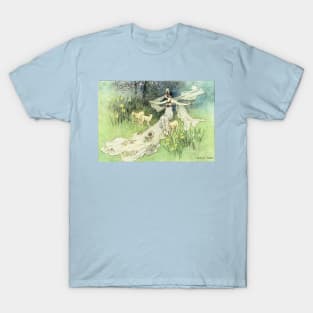 The Woodcutter's Daughter - Warwick Goble T-Shirt